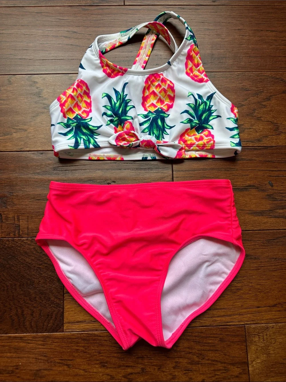 Girls two piece swimsuit set
